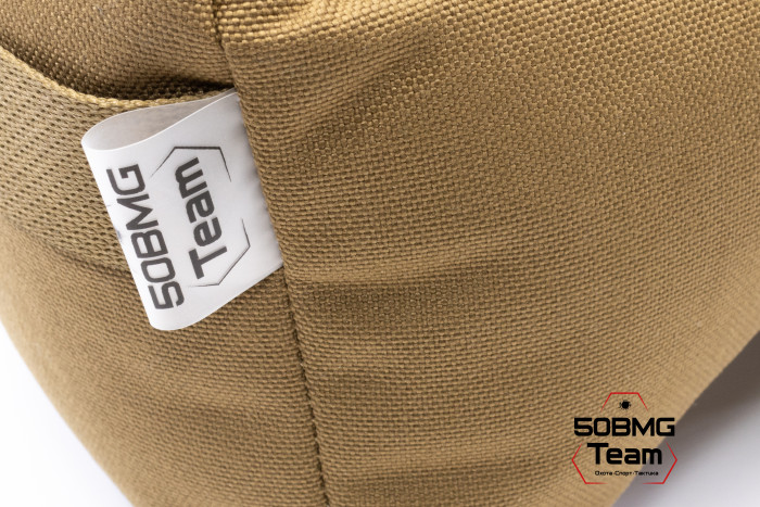 Баррикадный мешок Х-бэг 50BMG Team с возможностью крепления на оружие без использования платформы (Coyote Brown)