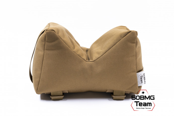 Баррикадный мешок Х-бэг 50BMG Team с возможностью крепления на оружие без использования платформы (Coyote Brown)