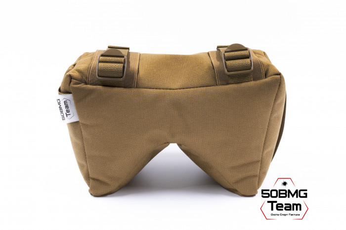 Баррикадный мешок Х-бэг 50BMG Team с возможностью крепления на оружие без использования платформы (Coyote Brown)