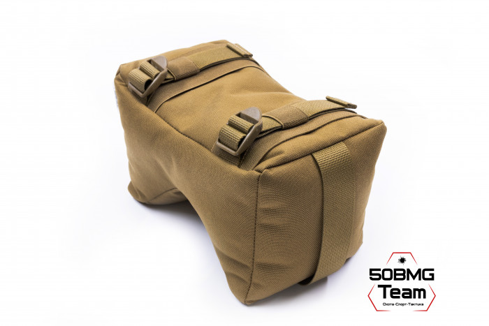Баррикадный мешок Х-бэг 50BMG Team с возможностью крепления на оружие без использования платформы (Coyote Brown)