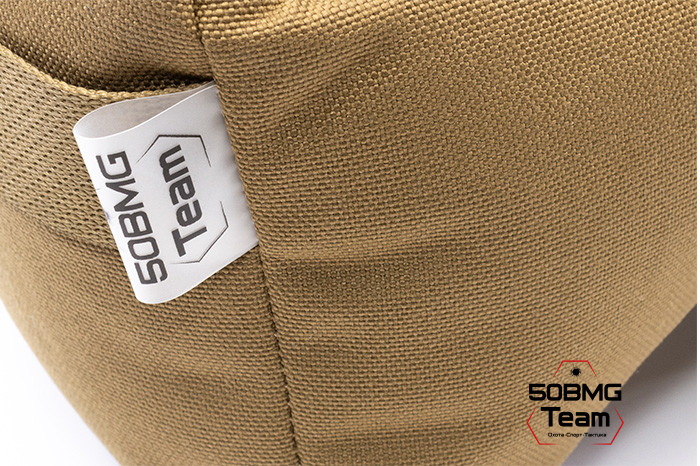 Баррикадный мешок Х-бэг 50BMG Team с возможностью крепления на оружие без использования платформы (Coyote Brown)