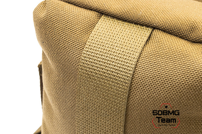 Баррикадный мешок Х-бэг 50BMG Team с возможностью крепления на оружие без использования платформы (Coyote Brown)