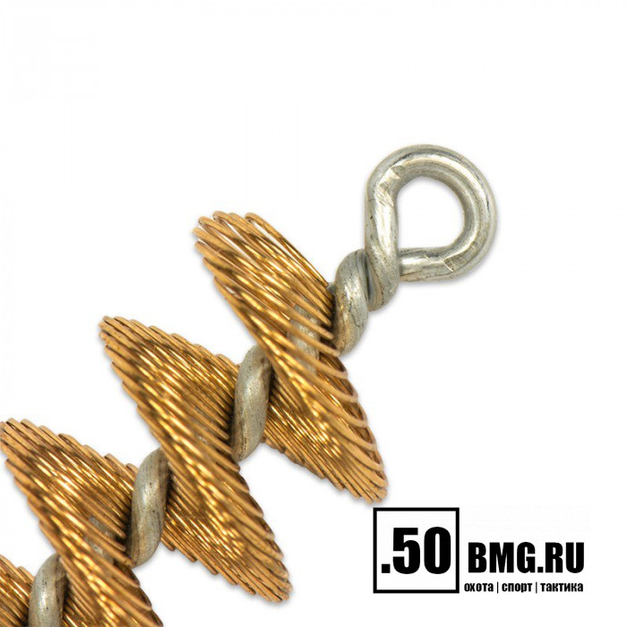 Бронзовый спиральный ершик Bore Tech 16 Ga. резьба папа 5/16x27 (BTSB-16-100)