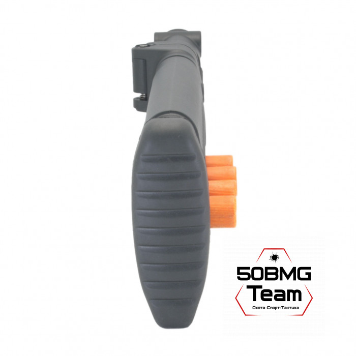 Телескопический складной приклад DLG Tactical на Mossberg 590, 500 с патронташем (DLG9404)