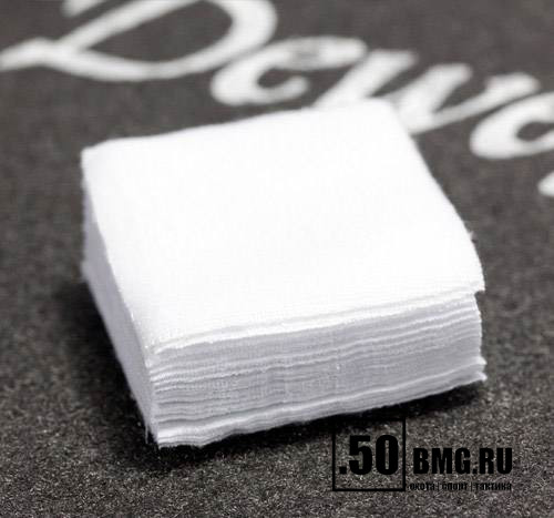 Квадратные патчи Dewey .30-.35 кал, набор из 100 шт (PS-231)