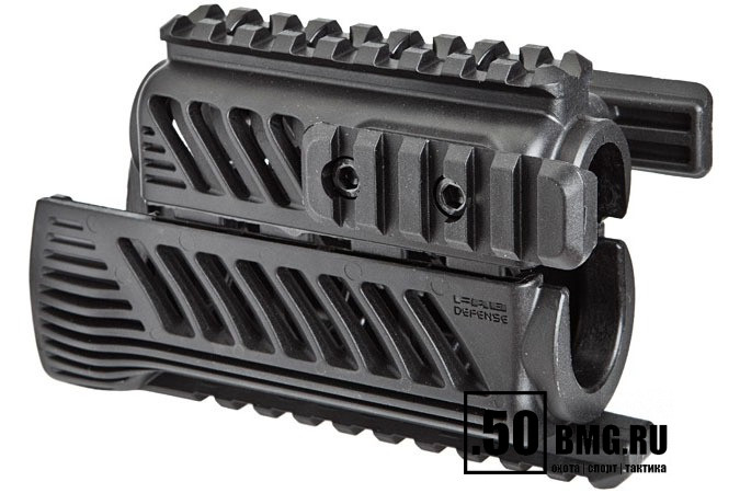 Тактическое цевье FAB Defense для АКС-74У, 4 базы Weaver (KPR)