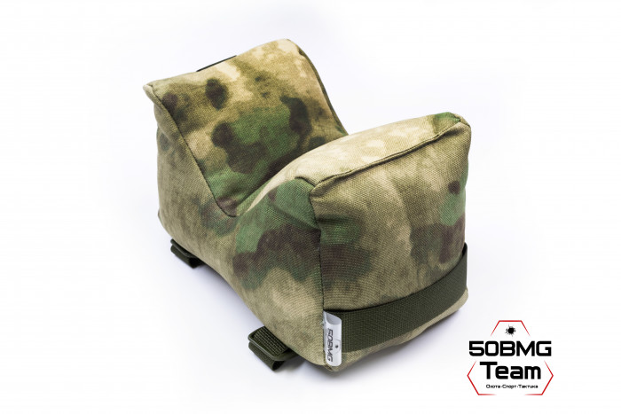 Баррикадный мешок Х-бэг 50BMG Team с возможностью крепления на оружие без использования платформы (Moss)