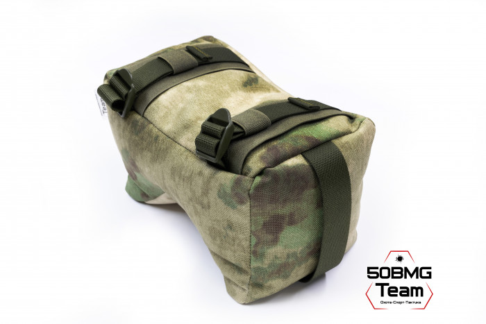 Баррикадный мешок Х-бэг 50BMG Team с возможностью крепления на оружие без использования платформы (Moss)