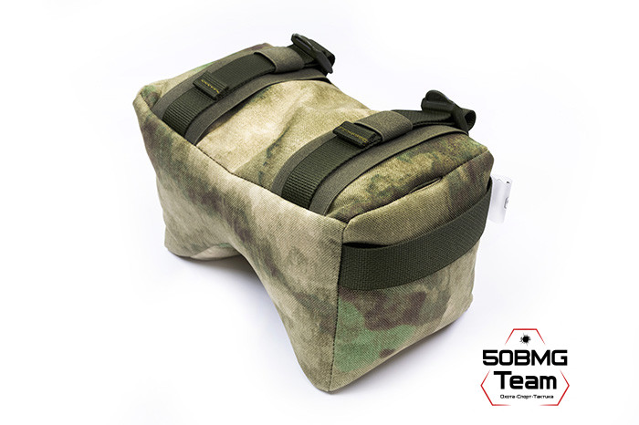 Баррикадный мешок Х-бэг 50BMG Team с возможностью крепления на оружие без использования платформы (Moss)