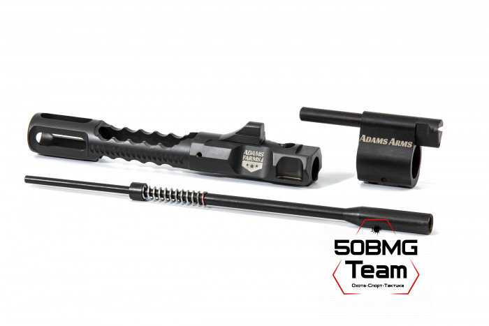 Комплект регулируемого поршневого газоотвода Adams Arms Piston Kit Micro на AR, длина MID, облегченный
