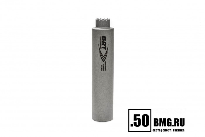 Реактивный ДТКП закрытого типа BRT Барс газоразгруженный для АК-74/Сайга-МК, кал. 5,45/223 (170мм, резьба M24х1,5R, п/п 7,5мм, ⌀ 45мм)