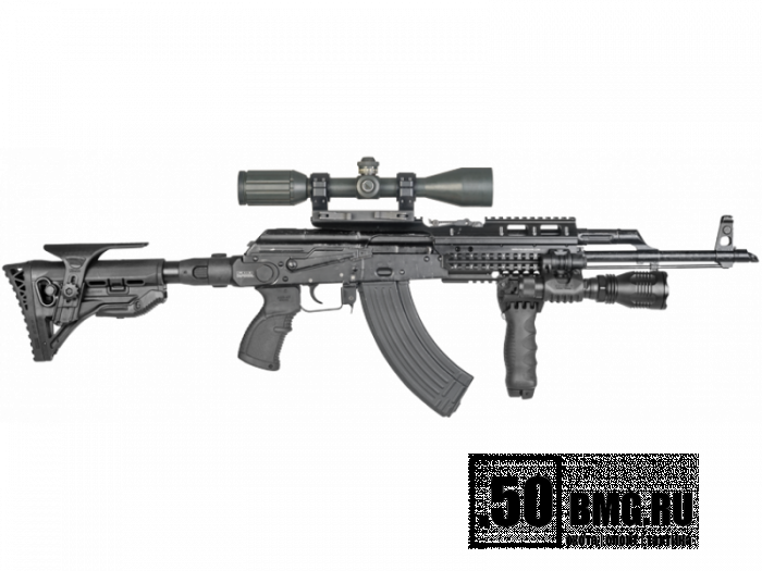 Затыльник FAB Defense SRP обрезиненный снайперский для прикладов GL-SHOCK и GL-MAG