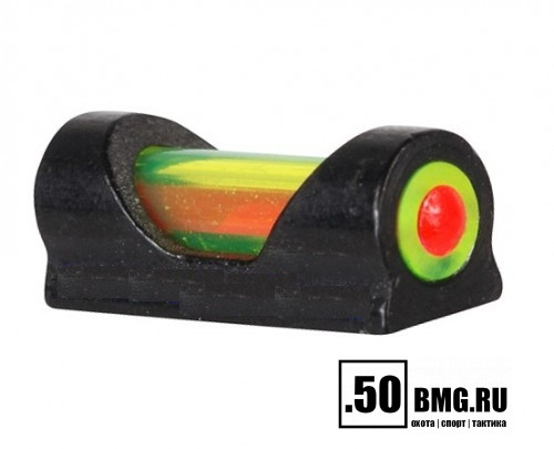 Мушка Truglo TG948 ED, винтовое крепление 3 мм, красно-зеленая