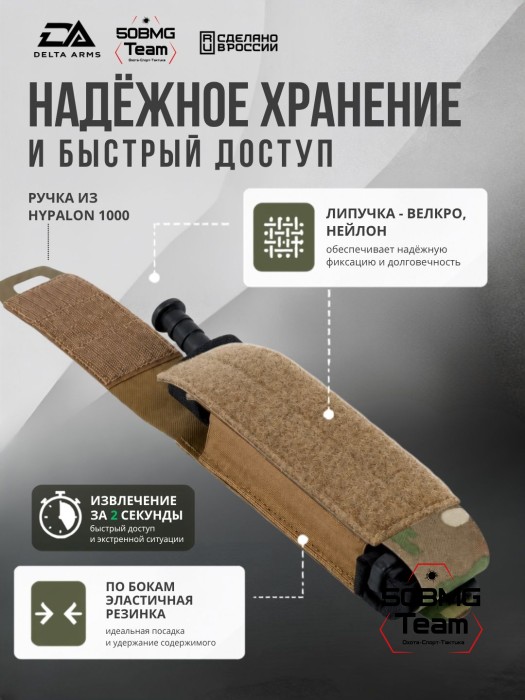 Подсумок турникетный Delta Arms 15х4,5см (Multicam)