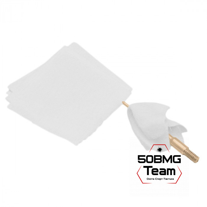 Вишер ЧИСТОGUN 17JM (d=3,5 мм, латунь, резьба папа, дюймовая, 5/40 для Dewey 17C/20C, Tipton 17-20, Hoppes 17-20)