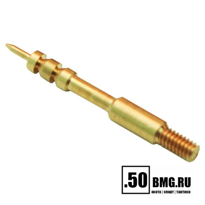 Вишер ЧИСТОGUN 17JM (d=3,5 мм, латунь, резьба папа, дюймовая, 5/40 для Dewey 17C/20C, Tipton 17-20, Hoppes 17-20)