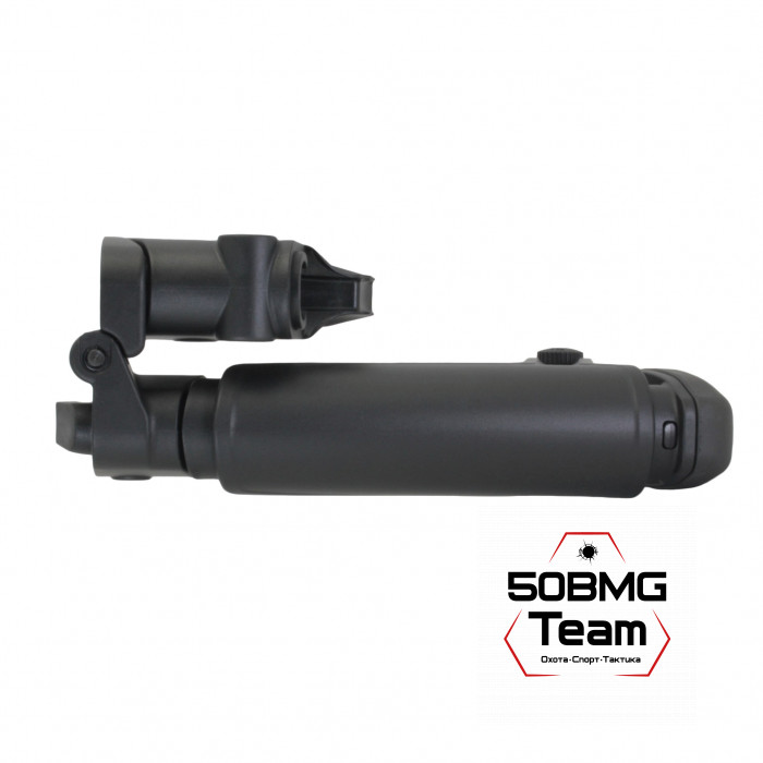 Телескопический складной приклад DLG Tactical на Mossberg 590, 500 с подщечником (DLG9406)