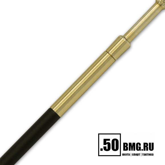 Шомпол Bore Tech Proof-Positive кал. .22 (6.5мм) стержень 4,9 мм в оплетке с подшипником, резьба мама 8/32, 101см (BSTX-2240-RF)