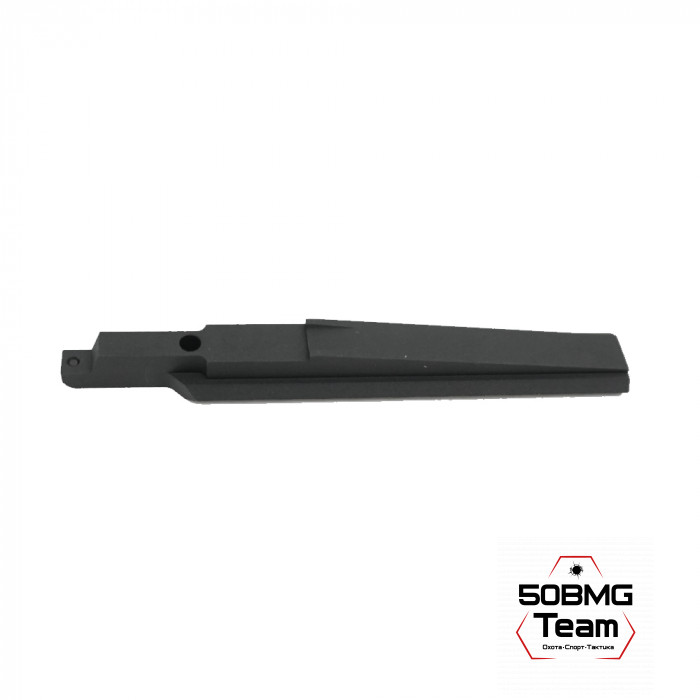 Кронштейн AKademia "Вайпер" - планка Picatinny, для оружия АК-типа, 11 слотов, материал - алюминий, черный, вес 46гр.