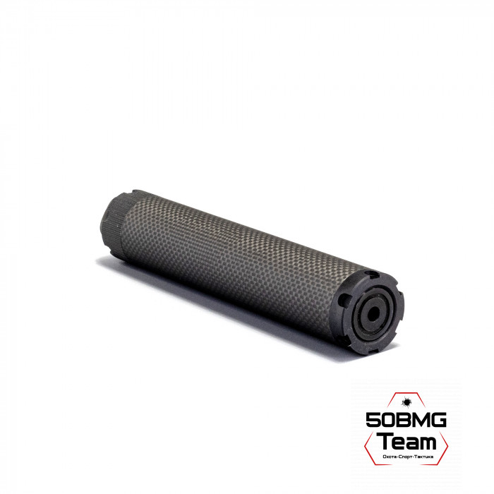 Реактивный ДТКП закрытого типа BRT Оса Карбон (200мм, резьба М14х1R,  кал.223Rem/5.45, ⌀ 40 мм)