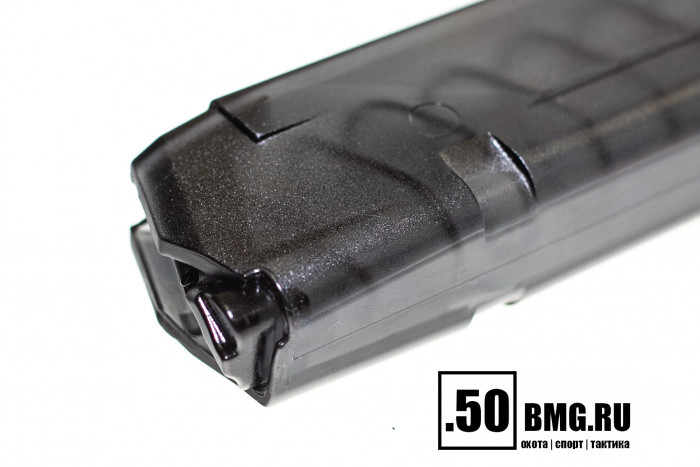 Магазин Utas Defense для Glock 9x19 на 33 патрона, прозрачный