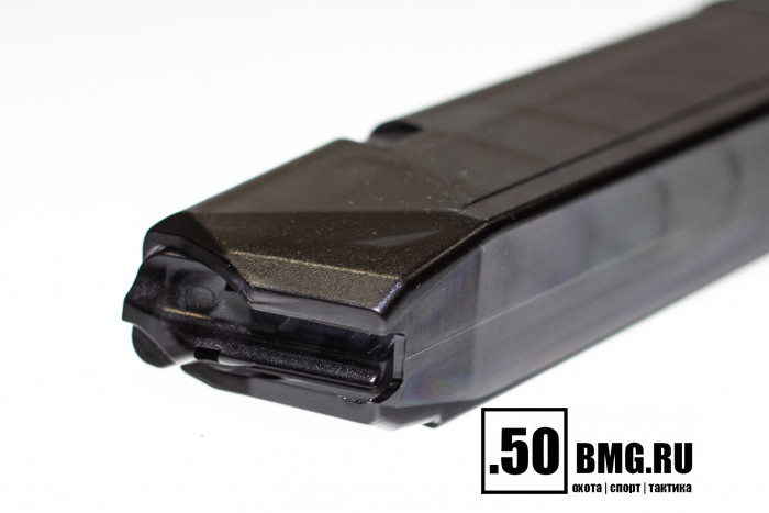 Магазин Utas Defense для Glock 9x19 на 33 патрона, прозрачный