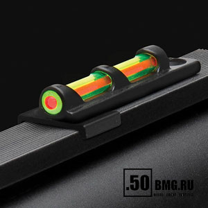 Мушка Truglo TG949 D, универсальная для любых вент. планок, красно-зеленая