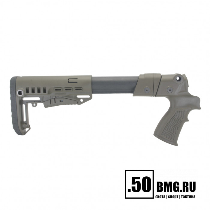Телескопический складной приклад DLG Tactical на Mossberg 590, 500 (DLG9408)