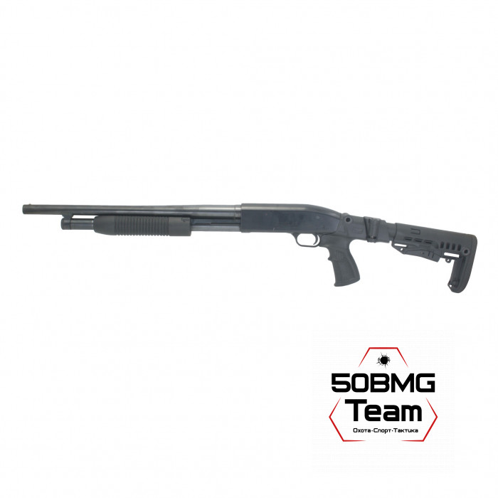 Телескопический складной приклад DLG Tactical на Mossberg 590, 500 (DLG9408)