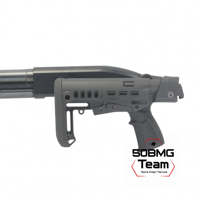 Телескопический складной приклад DLG Tactical на Mossberg 590, 500 (DLG9408)
