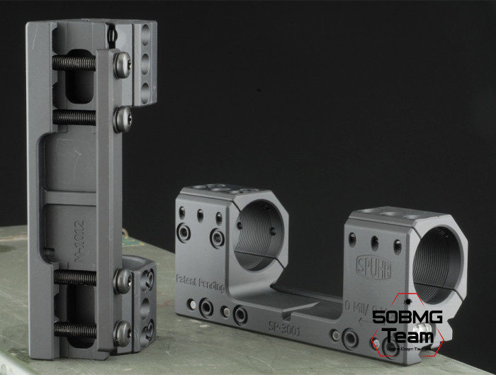 Кронштейн Spuhr SP-3001, кольца 30 мм на Weaver, Picatinny (0 M.O.A., H-30 мм)