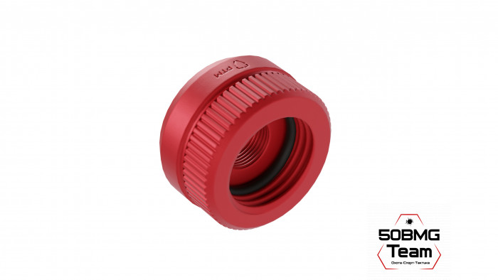Адаптер на ствол РТМ Кайтон под ПЭТ бутылку для улавливания патчей резьба 1/2-28