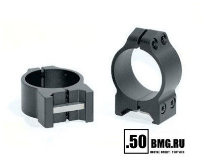 Кольца Warne на Weaver для 34 мм прицелов, низкие (220M)