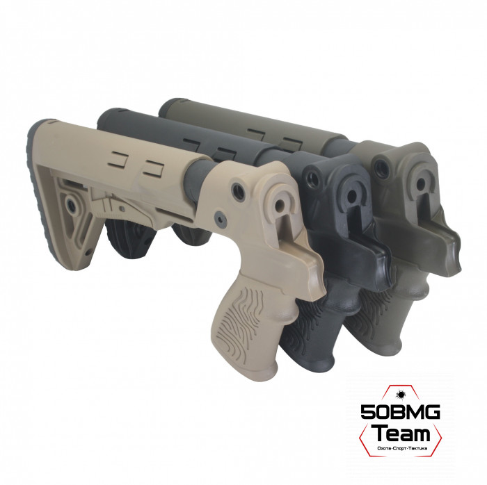Телескопический приклад DLG Tactical на Mossberg 590, 500 (DLG9411)