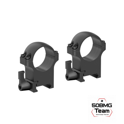 Быстросъемные кольца  Vector Optics 30мм, Weaver, средние H=21мм (XASR-SQ12) 