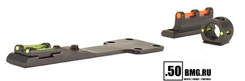 Мушка + 2 целика Truglo TG950X, универсальные на вент. планку