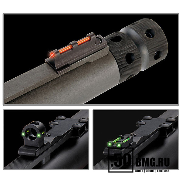 Мушка + 2 целика Truglo TG950X, универсальные на вент. планку