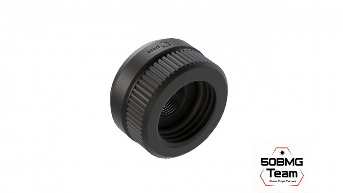 Адаптер на ствол РТМ Кайтон под ПЭТ бутылку для улавливания патчей резьба М15x1RH