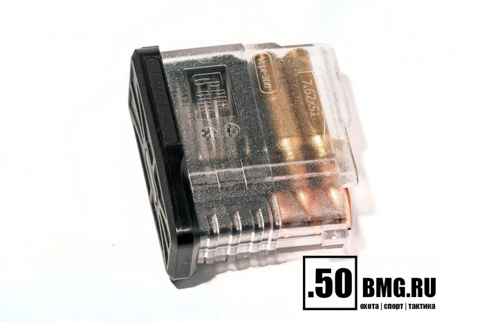 Магазин Pufgun на Вепрь-308 7,62х51 5 патронов прозрачный (MAG VP308 25-5/TR)