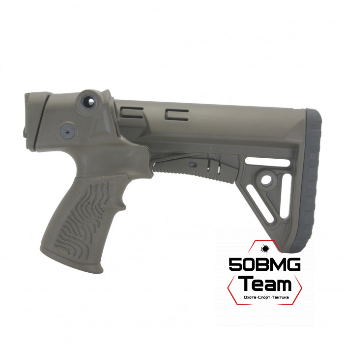 Телескопический складной приклад DLG Tactical на Mossberg 590, 500 (DLG9410)