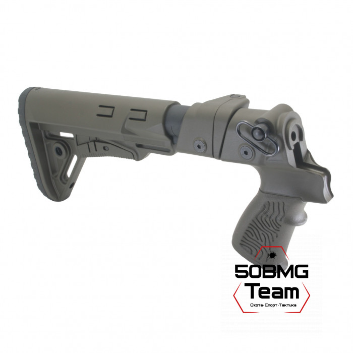 Телескопический складной приклад DLG Tactical на Mossberg 590, 500 (DLG9410)
