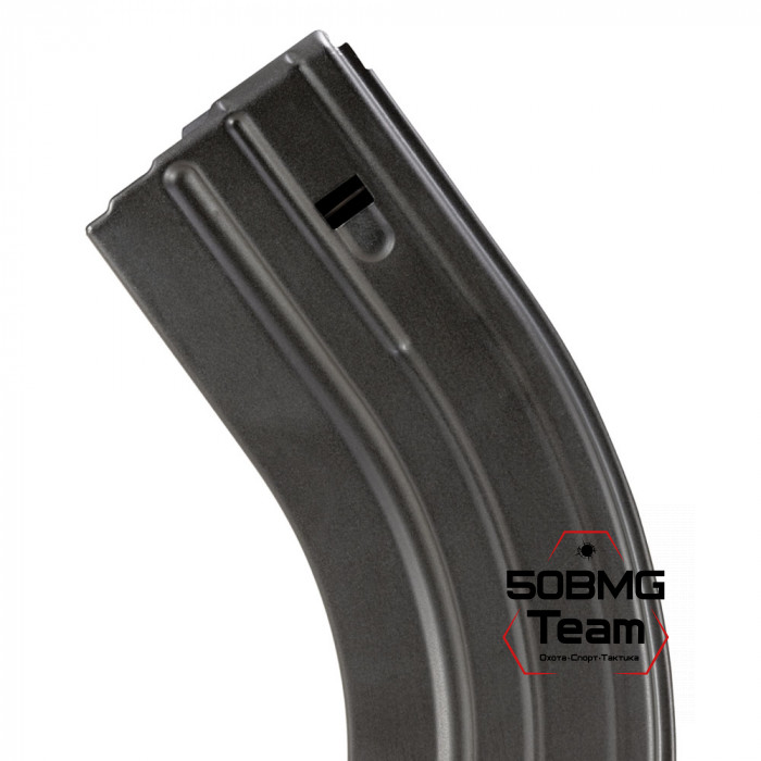 Магазин DuraMag для AR-15/M4/M16 кал. 7,62x39 на 30 патpонов, сталь черный-черный (DM76230BB)