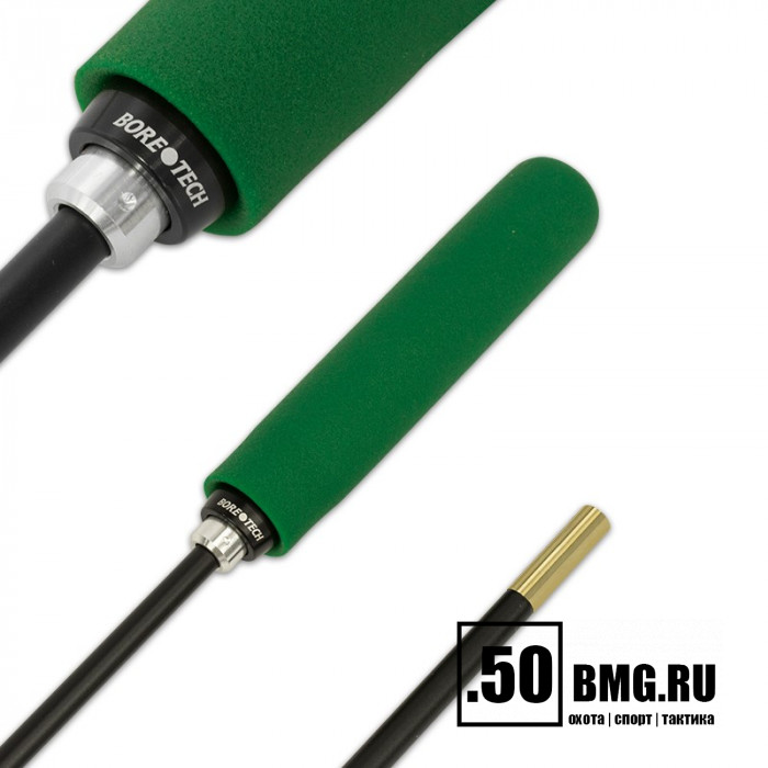 Шомпол Bore Tech Proof-Positive кал. .338 (8,5мм), стержень 7,3 мм в оплетке с подшипником, резьба мама 8/32, 111см (BSTX-3344-00)