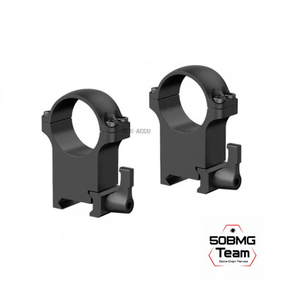 Быстросъемные кольца  Vector Optics 30мм, Weaver, высокие H=27мм (XASR-SQ13) 