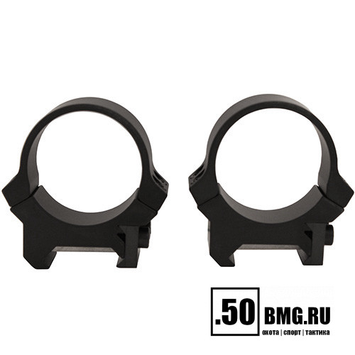 Раздельные кольца Leupold PRW2 на Weaver/Picatinny, 30 мм низкие H=21,3 мм/BH=6,3 мм (170512)
