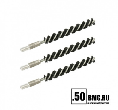 Нейлоновые ершики 3шт Bore Tech .30 Cal. (7,62мм) резьба папа 8/32 (BTNR-30-003)
