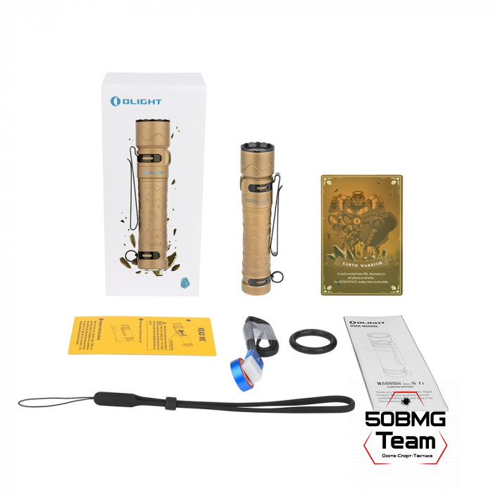 Фонарь Olight Warrior mini 2 TI Earth