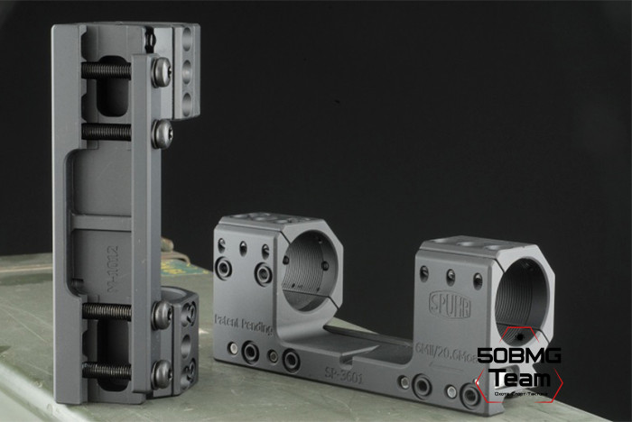 Кронштейн Spuhr SP-3601, кольца 30 мм на Weaver, Picatinny (20,6 M.O.A., H-30 мм)