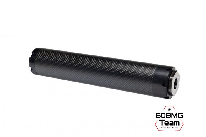 Реактивный ДТКП закрытого типа BRT Шершень Карбон (230мм, резьба М18х1R,  кал.7,62/308, ⌀ 45 мм)
