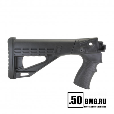 Телескопический приклад DLG Tactical на Сайга-12/20/410 с охот. прикладом (DLG20001)